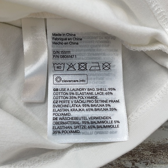 NEW H&M White Lace Top and Skirt Set US 6-8 Girls - Picture 8 of 8